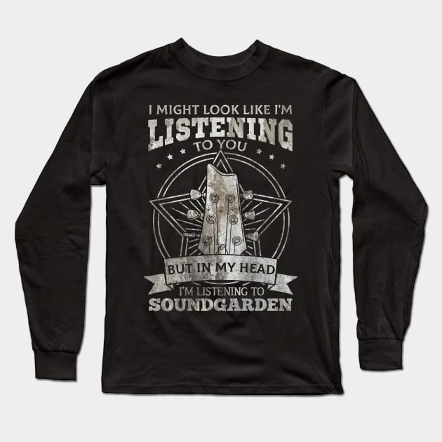 SoundGarden Long Sleeve T-Shirt by Astraxxx